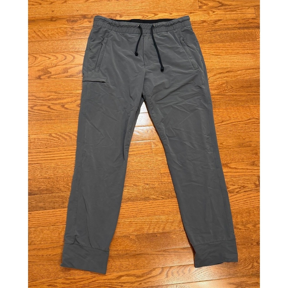 James Perse Yosemite Performance Cargo Jogger Pants Mens 2 Medium Gray Stretch